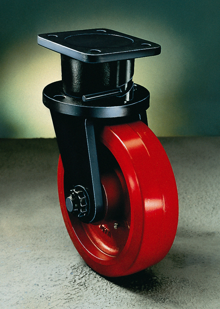 EH Series swivel caster with 2-way directional lock